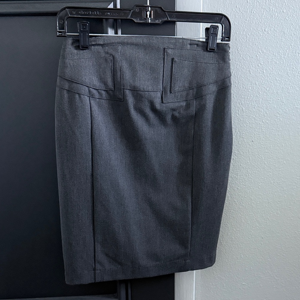 Express Charcoal Pencil Skirt